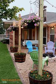 Lot's of pics, and good instruction that can be adapted for several different looks, including the more modern outdoor patio flooring idea above. Inspiration Gallery Link Party 6 4 Backyard Projects Diy Patio Diy Backyard