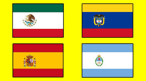 Find country flags now at getsearchinfo.com! Spanish Speaking Countries And Their Flags In The Style Of Spain Youtube