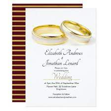 Burgundy Elegant Simple Rings Wedding Invitation Elegant Gifts Stylish Giftide Wedding Rings Simple Burgundy Wedding Invitations Beautiful Wedding Rings