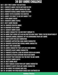 Counting down the days, hours, minutes and seconds to everything from tv series releases to christmas & halloween. 7 Day Anime Challenge Anime Amino