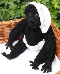 Only one dab per square inch recommended. Cilla The Ugly Baby Gorilla Superfast Knitting Pattern Knitting Pattern By Madmonkeyknits