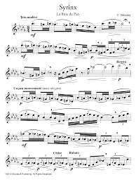 Partition Ipad Syrinx Flute De Claude Debussy Ean13 9786000014124