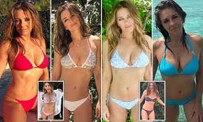 Sign up for elizabeth hurley alerts: Liz Hurley 54 Insists She S Much Too Old To Wear Bikini In Public Daily Mail Online