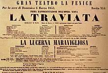 Francesco maria piave, dal dramma la dame aux camelias, di alexandre dumas figlio prima rappresentazione: La Traviata Wikipedia