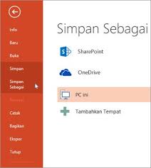 Check spelling or type a new query. Menyimpan File Presentasi Anda Powerpoint