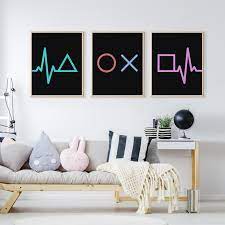 Video Game Decor Gaming Poster Game Room Wall Art Man Cave Etsy Game Room Decor Gamer Room Decor Game Room Wall Art