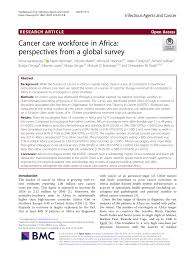 I consider these two individuals as successful oncologist. Pdf Cancer Care Workforce In Africa Perspectives From A Global Survey