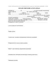 Proces verbal de punere in functiune investitii. Nota De Constatare La Fata Locului Conssm Ro Nota De Constatare La Fata Locului Conssm Ro Pdf Pdf4pro