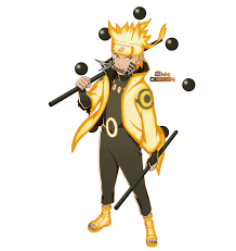 Naruto Shippuden Naruto Uzumaki Six Paths Mode By Iennidesign Naruto Uzumaki Naruto Shippuden Anime Naruto Shippuden Sasuke