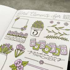 I have thought of new simple doodles that you can . Easy Flower Doodles For A Bullet Journal With Tutorials Anjahome