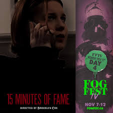 FFIV DAY 4! 👻🌊 Happening right now until 5PM we've got TALES FROM THE  TIDE PT.1! Featuring: 15 MINUTES OF FAME (Dir. Brooklyn Cox) 6:24 mins  Violet plans to spend the night