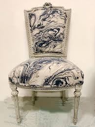 Set Of 6 Antique French Dining Chairs On Chairish Com French Dining Chairs Dining Chair Upholstery Antique Dining Chairs