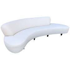 White Vladimir Kagan Freeform Sofa By Modernica Modernica Sofa Sofa Design