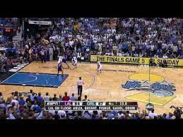 Los angeles lakers basketball game. Lakers Vs Magic Nba Finals Game 4 99 91 In Ot Hd Full Highlights Youtube