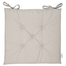 Galette De Chaise Polyester Biface Gris Et Taupe Coussin Et Tapis De Jardin Decoration De Jardin Jardin Et Plein Air Gifi