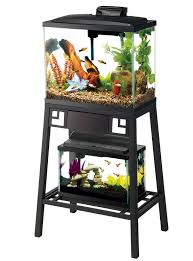 Able To Hold One Aquarium On The Top Shelf And Bottom Shelf Can Accommodate A Second Aquarium If Desired Aquar Aquarium Stand Fish Tank Stand Aquarium Stands
