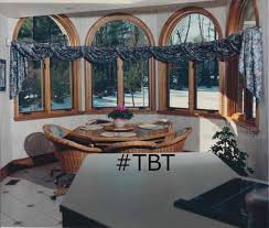 A master bedroom with an ocean inspired, upscale hotel atmosphere. Pvc Pipe Window Treatment Style Throwback To 1980 S