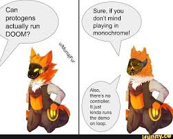 Can Protogens Actually Run Sure If You Playing In Monochrome Controller Itjust Kinda Runs The Demo Loop Ifunny Furry Meme Furry Drawing Funny Memes About Girls