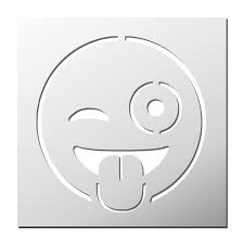 Pochoir Smiley Pochoir Pochoir Pour Animaux Pochoir A Imprimer