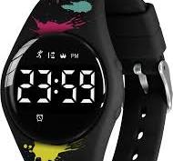Kids Digital Watches Fitness Sport Watch with  Stopwatch,Pedometer,Calorie,Alarm Clock Waterproof Watches for Boys Girls  Gift for Kids