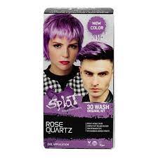 It depends on your hair color and the color of the hair dye, as well as hair care routine, shampoo and many more. Splat Complete Kit Rose Quartz Semi Permanent Rose Pink Hair Dye With Bleach Walmart Com Walmart Com