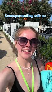 Sidney Good and Alexis Fairchild Parasailing