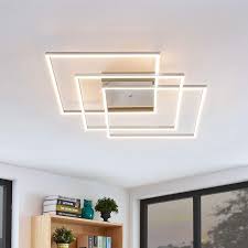 Led Deckenleuchte Quadra Dimmbar 3 Flg 60 Cm In 2020 Beleuchtung Decke Led Deckenleuchte Led Deckenlampen
