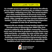 Racism Is A Public Health Crisis Rmhc Bay Area
