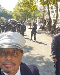 Yonkers Firefighter Fatima Taylor was a presenter today at Palisades Prep  in Yonkers, NY for National Girls and Women's Sports Day  #NationalGirlsAndWomensSportsDay #BlackFirefighters #WomenFirefighters  #VulcanSocietyOfWestchesterCounty #BlackHistoryMonth