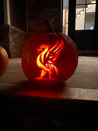 Liverpool Football Club Pumpkin. : rmildlyinteresting