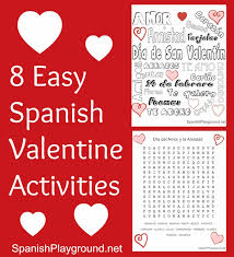 It's not the length of the poem that matters, it's the thought that goes into it. 8 Easy Spanish Valentine Activities Spanish Playground