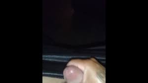 Sexy guy jacking off in front of a bunch of men in open adult theater while  watching tranny porn 3