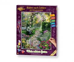 Es ist nicht genügend, schöne, moderne, designerische möbel zu haben. Mein Schoner Garten Malen Nach Zahlen Vorlage Premium 40 X 50 Cm Bildformate Www Malennachzahlen Schipper Com