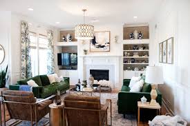 One Room Challenge Reveal Fall 2016 Suburban Bees Brown Living Room Decor Brown Living Room Leather Chair Living Room