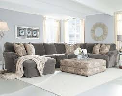 Chelsea Home Bradley Large Sectional In Light Grey Fabric Consists Of 3 Pieces Chaise Armless Sofa And Arm Sofa Ottoman Not Home Home Decor Home Living Room