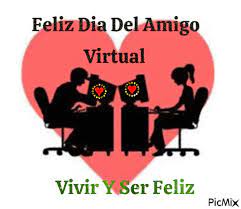 Imprime tus propias tarjetas de dia del padre personalizadas con tu propio texto o fotografia. Feliz Dia Del Amigo Virtual Picmix