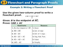 Flowchart And Paragraph Proofs Ppt Download