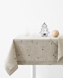 Zara Home S Winter Collection Just Dropped Shop The 13 Best Buys Christmas Table Cloth Christmas Table Linen Zara Home