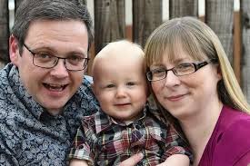 Scots couple tell how their brave boy underwent life-saving surgery as  newborn to repair large hole in his heart
