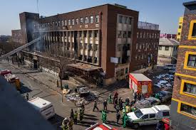 Johannesburg building fire: Misery of gang-hijacked towers comes into focus  : NPR