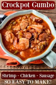 I made it one night when my husband and i were getting prepared for our move to dallas. Slow Cooker Crockpot Gumbo Recipe Video Tammilee Tips
