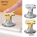 Botão De Descarga De Vaso Sanitário WATTLE , Tanque Em Forma De Flor Com  Alça De Gaveta Universal , Plástico