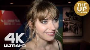 Imogen Poots On Vivarium Jesse Eisenberg Black Christmas London Film Festival Premiere Interview Youtube