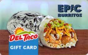 Does del taco have a referral program? Gift Card Epic Burritos Del Taco United States Of America Del Taco Col Us Delt 014 Sv1405601