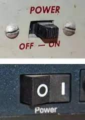 ⏼, name of the character: Which Is On And Which Is Off In The I O Switches Quora