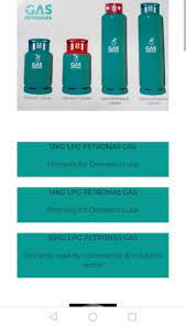Tong gas jenis lama yang diperbuat dari keluli tu ye. Tong Gas Petronas 14kg Shopee Malaysia