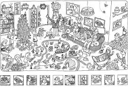 Www Douepouroser Com Images Cherche Et Trouve A Colorier 2 Jpg Cherche Et Trouve Jeux A Imprimer Coloriage