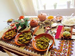 Boishakhi Food Table Food Decoration Food Table Bangladeshi Food