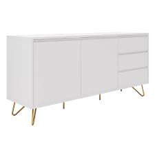 Massives sideboard cubus 145cm sheesham stone finish board anrichte. Salesfever Sideboard Aus Mdf 2 Turen Und 3 Kaufland De