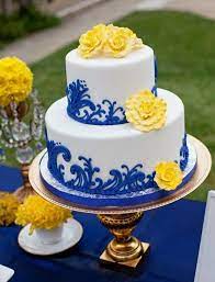 Blue Wedding Cake Ideas Yellow Wedding Cake Wedding Cakes Blue Wedding Cake Pictures